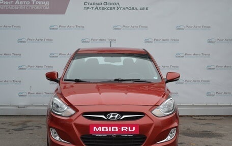 Hyundai Solaris II рестайлинг, 2012 год, 830 000 рублей, 3 фотография