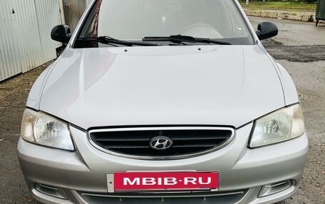 Hyundai Accent II, 2006 год, 393 000 рублей, 1 фотография