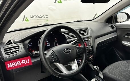 KIA Rio III рестайлинг, 2013 год, 894 532 рублей, 10 фотография