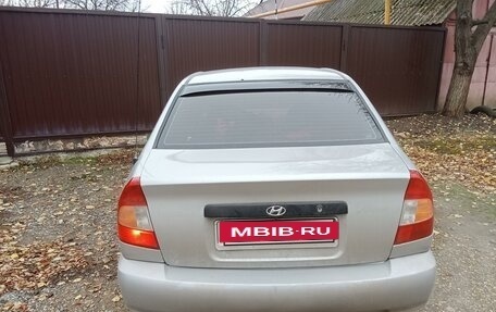 Hyundai Accent II, 2004 год, 400 000 рублей, 13 фотография