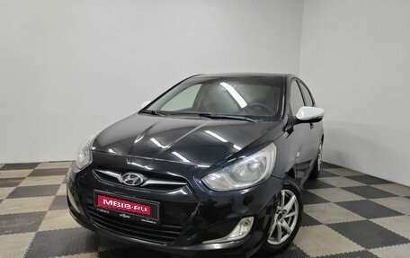 Hyundai Solaris II рестайлинг, 2011 год, 820 000 рублей, 1 фотография