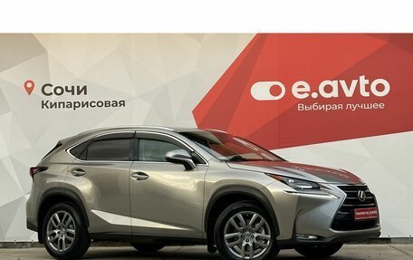 Lexus NX I, 2016 год, 3 180 000 рублей, 3 фотография