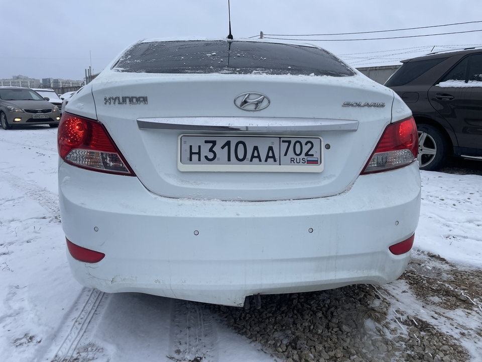 Hyundai Solaris I, 2012 год, 630 000 рублей, 3 фотография