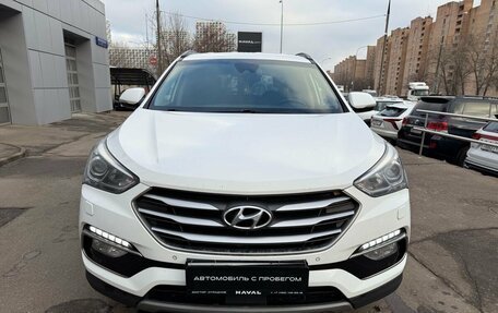 Hyundai Santa Fe III рестайлинг, 2018 год, 2 290 000 рублей, 2 фотография