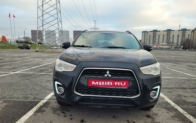 Mitsubishi ASX I рестайлинг, 2014 год, 1 100 000 рублей, 1 фотография