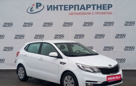 KIA Rio III рестайлинг, 2016 год, 1 057 000 рублей, 3 фотография