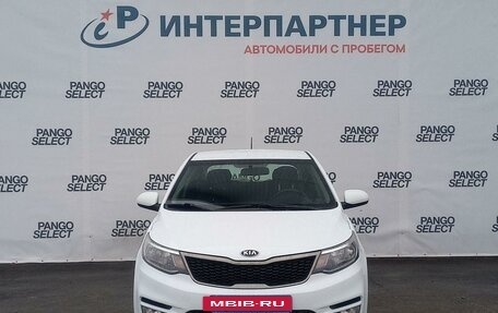 KIA Rio III рестайлинг, 2016 год, 1 057 000 рублей, 2 фотография