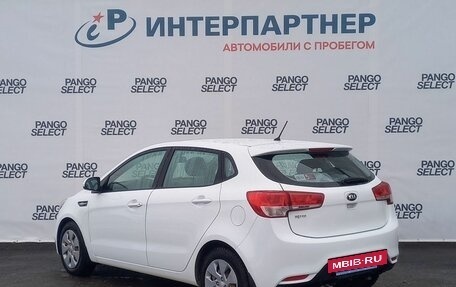 KIA Rio III рестайлинг, 2016 год, 1 057 000 рублей, 7 фотография