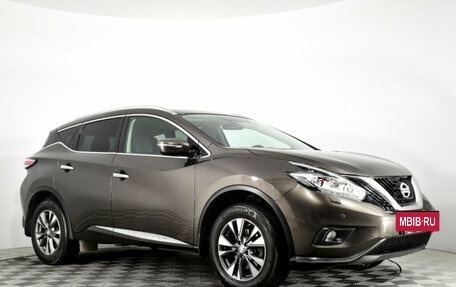 Nissan Murano, 2018 год, 2 915 000 рублей, 3 фотография