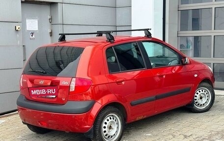 Hyundai Getz I рестайлинг, 2006 год, 619 000 рублей, 3 фотография