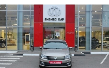 Volkswagen Polo VI (EU Market), 2016 год, 1 375 000 рублей, 2 фотография