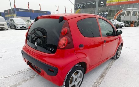 Peugeot 107 I рестайлинг, 2012 год, 539 000 рублей, 7 фотография