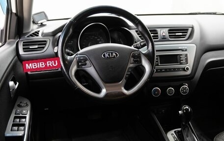 KIA Rio III рестайлинг, 2015 год, 1 198 000 рублей, 33 фотография