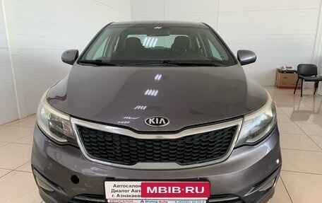 KIA Rio III рестайлинг, 2016 год, 1 123 656 рублей, 2 фотография