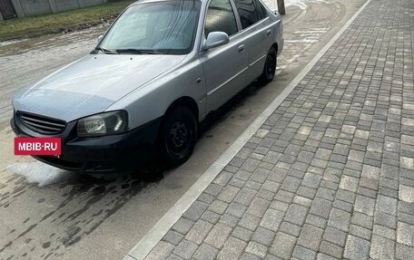 Hyundai Accent II, 2001 год, 355 000 рублей, 4 фотография