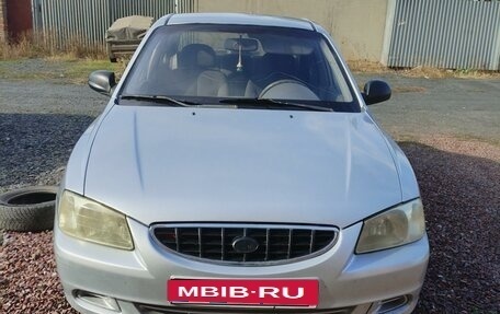 Hyundai Accent II, 2003 год, 300 000 рублей, 1 фотография