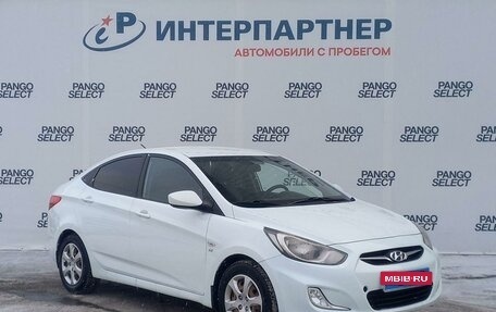 Hyundai Solaris II рестайлинг, 2013 год, 865 000 рублей, 3 фотография