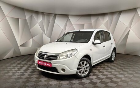 Renault Sandero I, 2011 год, 597 000 рублей, 1 фотография