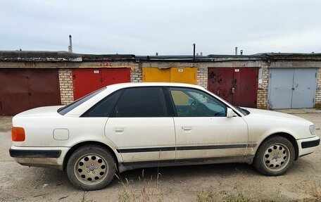 Audi 100, 1991 год, 550 000 рублей, 3 фотография