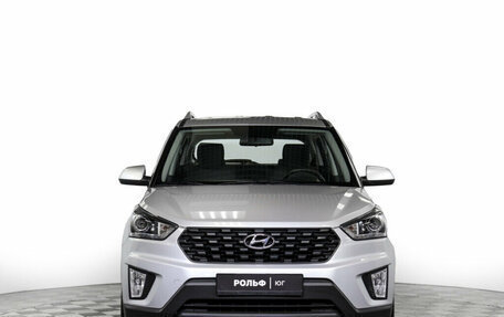 Hyundai Creta I рестайлинг, 2021 год, 2 145 000 рублей, 2 фотография