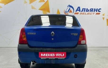 Renault Logan I, 2006 год, 350 000 рублей, 4 фотография