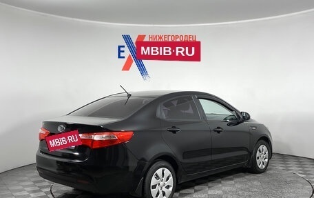 KIA Rio III рестайлинг, 2012 год, 868 000 рублей, 4 фотография