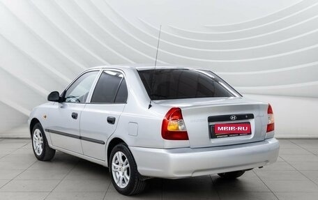 Hyundai Accent II, 2004 год, 418 000 рублей, 6 фотография