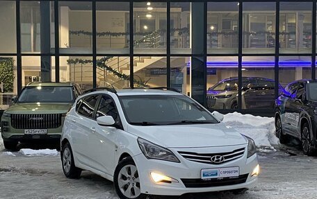 Hyundai Solaris II рестайлинг, 2014 год, 629 000 рублей, 3 фотография