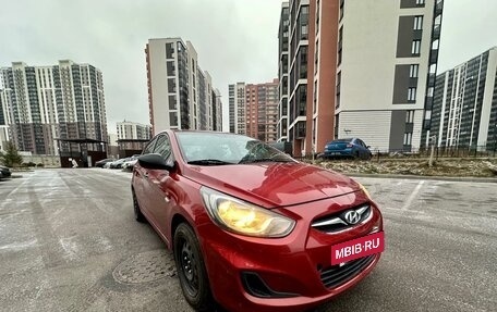 Hyundai Solaris II рестайлинг, 2011 год, 545 000 рублей, 3 фотография