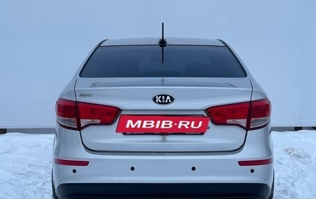 KIA Rio III рестайлинг, 2017 год, 1 200 000 рублей, 5 фотография