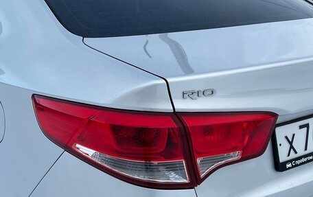 KIA Rio III рестайлинг, 2017 год, 1 200 000 рублей, 15 фотография