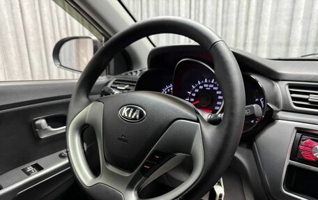 KIA Rio III рестайлинг, 2015 год, 1 100 000 рублей, 29 фотография