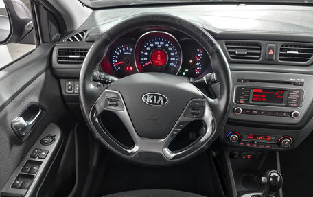 KIA Rio III рестайлинг, 2015 год, 979 000 рублей, 16 фотография