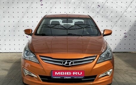 Hyundai Solaris II рестайлинг, 2015 год, 980 000 рублей, 3 фотография