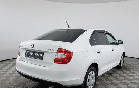 Skoda Rapid I, 2015 год, 932 000 рублей, 5 фотография