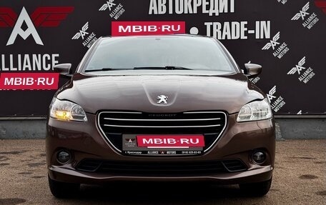 Peugeot 301 I рестайлинг, 2014 год, 835 000 рублей, 2 фотография