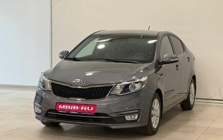 KIA Rio III рестайлинг, 2017 год, 1 345 000 рублей, 1 фотография