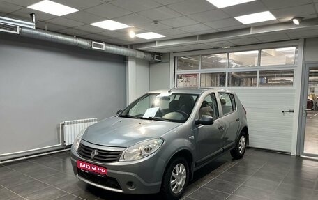 Renault Sandero I, 2010 год, 595 000 рублей, 1 фотография