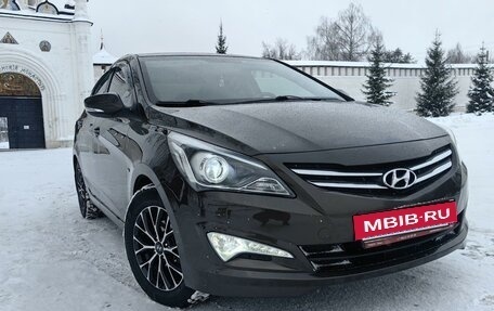 Hyundai Solaris II рестайлинг, 2015 год, 1 500 000 рублей, 18 фотография