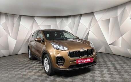 KIA Sportage IV рестайлинг, 2016 год, 2 098 000 рублей, 3 фотография