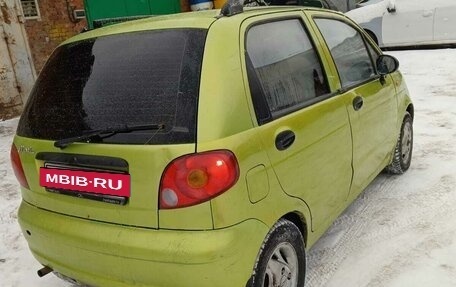 Daewoo Matiz I, 2007 год, 185 000 рублей, 6 фотография