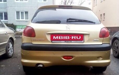 Peugeot 206, 2003 год, 290 000 рублей, 9 фотография