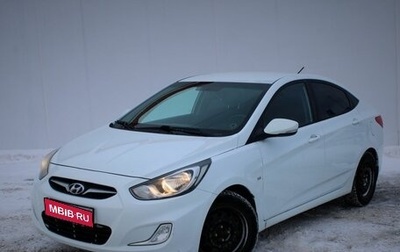 Hyundai Solaris II рестайлинг, 2012 год, 930 000 рублей, 1 фотография