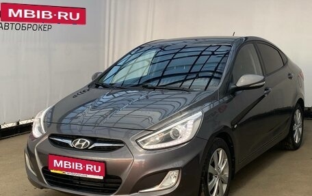 Hyundai Solaris II рестайлинг, 2014 год, 850 000 рублей, 1 фотография