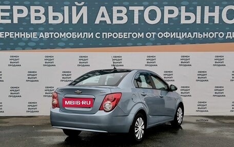 Chevrolet Aveo III, 2013 год, 785 000 рублей, 5 фотография