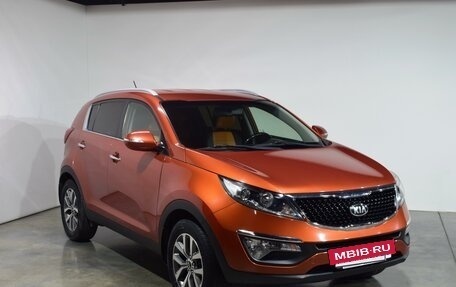 KIA Sportage III, 2014 год, 1 397 000 рублей, 2 фотография