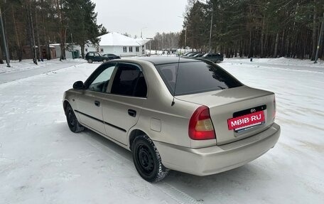 Hyundai Accent II, 2004 год, 349 000 рублей, 6 фотография