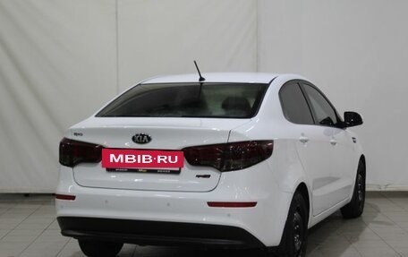 KIA Rio III рестайлинг, 2016 год, 1 230 000 рублей, 5 фотография