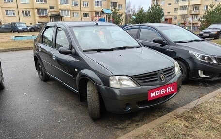 Renault Logan I, 2007 год, 350 000 рублей, 13 фотография