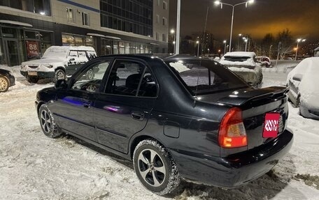 Hyundai Accent II, 2004 год, 394 000 рублей, 4 фотография